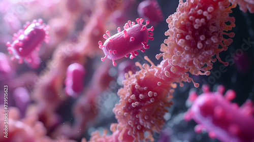 Dive deep into microscopic view, viruses and bacteria reveal unique structures and characteristics