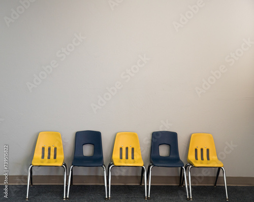 4 children's chairs