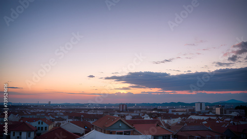 golden hour sky 