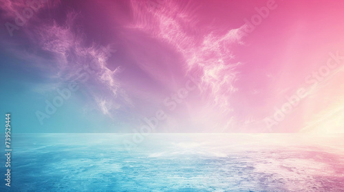 Fantasy cloudy sky background with sun rays and space for your text © PhotoFlex