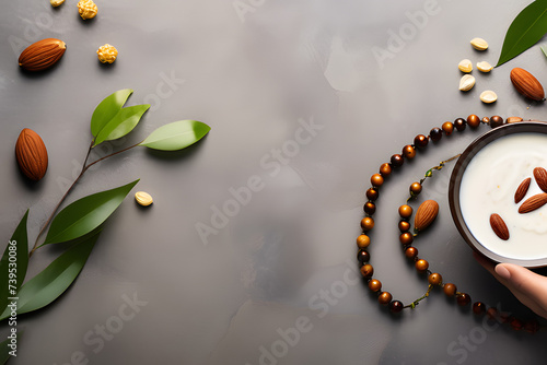 Traditional meal for iftar in time of ramadan