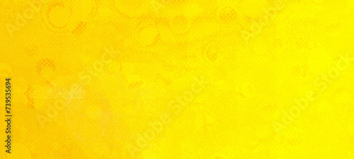 Yellow widescreen background, Perfect for banner, poster, social media, template and online web ads