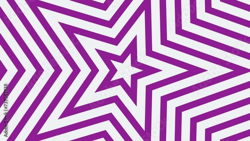 white and purplr star pattern visual background, seamless moving background, Tunnel Looping Video Background with radio wave effect photo