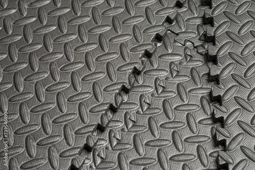 Interlocking puzzle floor mat made of eva foam