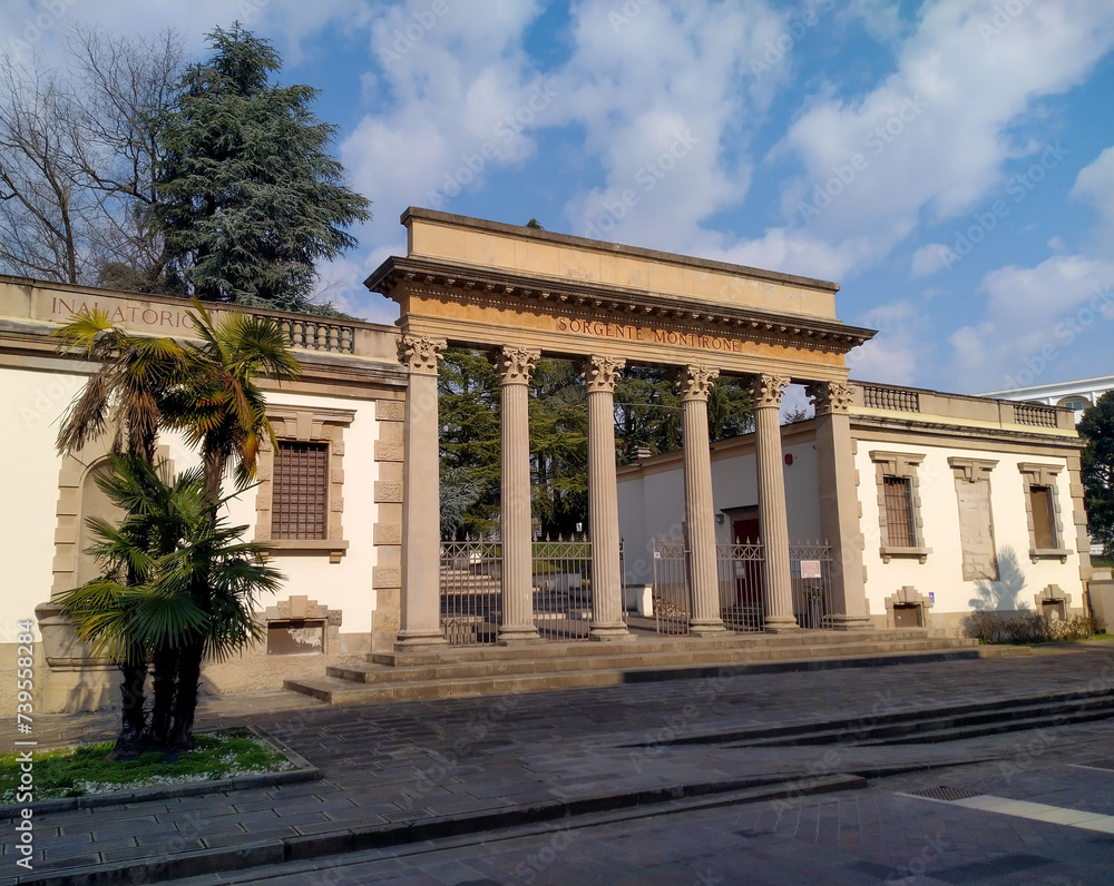 Parco sorgente termale Montirone Abano Terme Padua