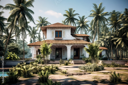 An enchanting snapshot capturing the vibrant charm of Havana, Cuba, with its colorful array of old, weathered houses lining the bustling streets of the city center.