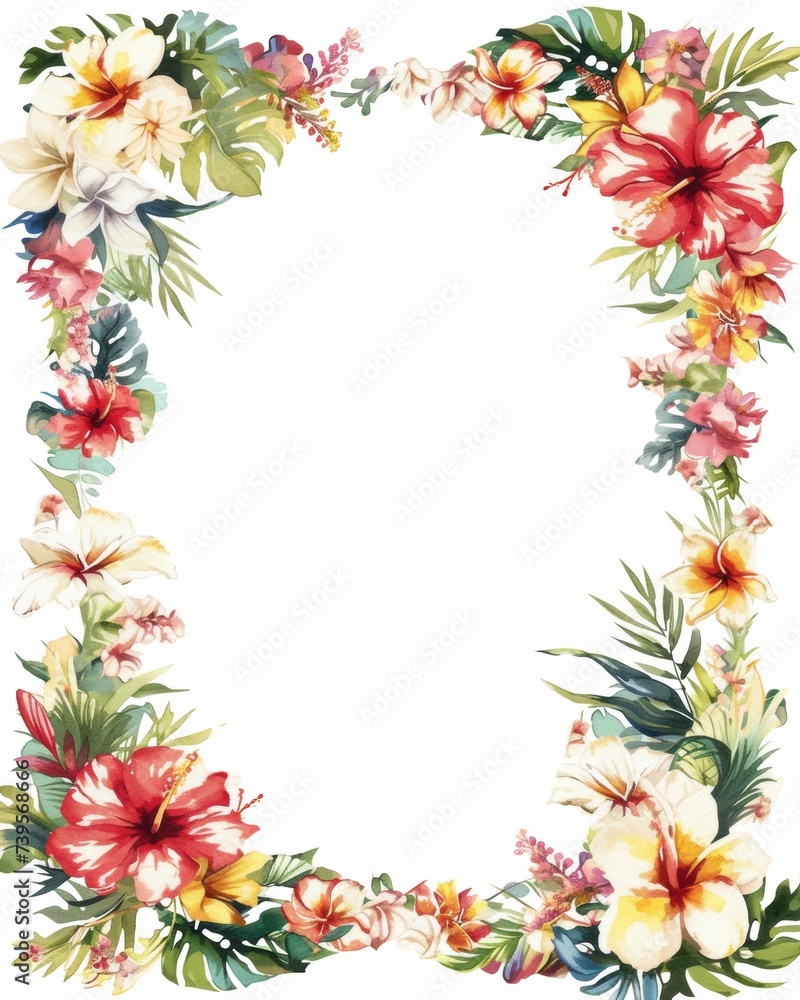Frame of green leaves, vegetables, flowers space for Text Frame of green leaves, vegetables, flowers space for Text