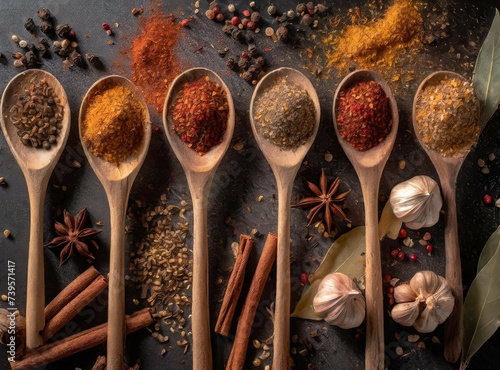 Spices Background