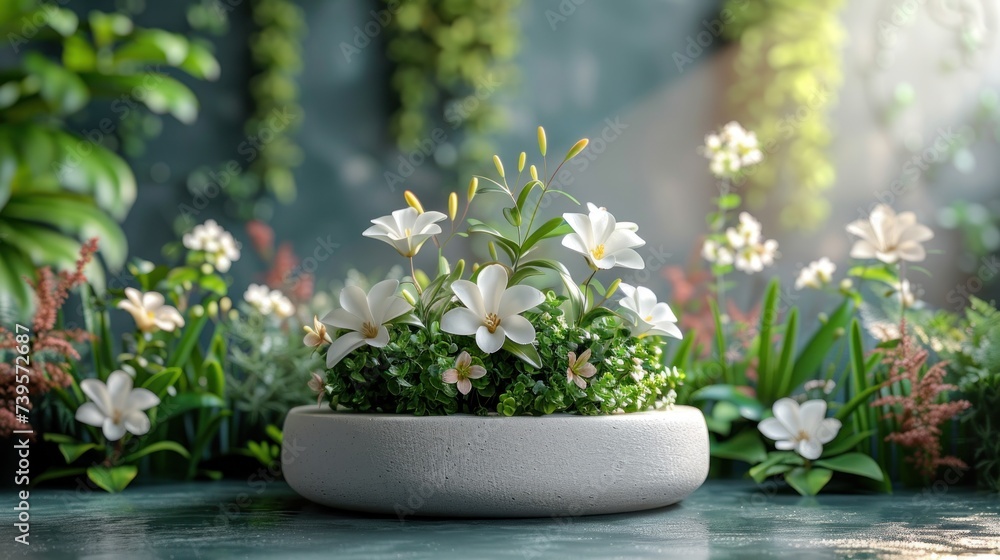 Potted Plant on Table Potted Plant on Table