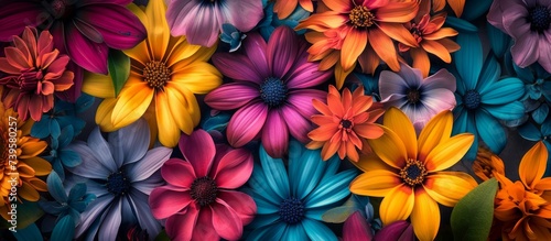 Vibrant and colorful floral backgrounds for your phone wallpaper  featuring beautiful blooming flowers in various hues