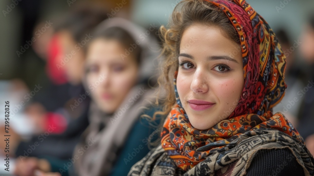 Diverse group of students participating in a classroom discussion, highlighting the importance of inclusive education Diverse group of students participating in a classroom discussion, highlighting the importance of inclusive education
