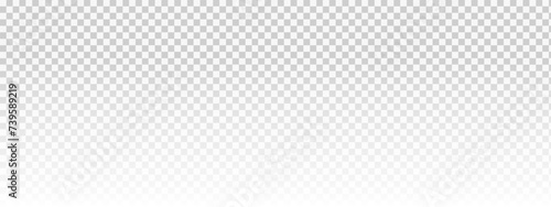 Transparent background for photo or graphic elements. PNG transparency texture effect. Checkerboard with white and grey squares. Pixel wallpaper. Vector illustration.