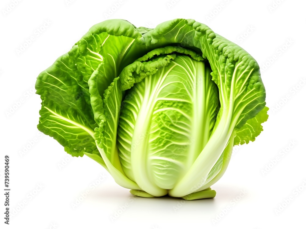 Fototapeta premium cabbage isolated on white background