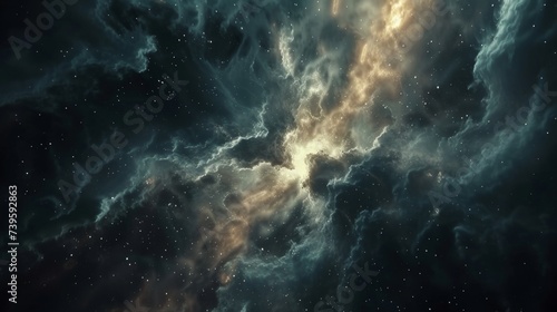 Witness a Stellar Spectacle: Behold Interstellar Clouds and Cosmic Explosions Captured in Astounding Detail and Grandeur, Each Image a Glimpse into the Sublime Majesty of the Universe's Endless Depths photo