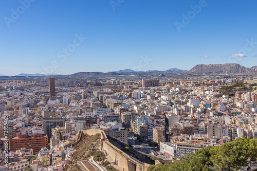 Alicante, Spain - January 5 2024 "A historic Mediterranean city in south Spain"