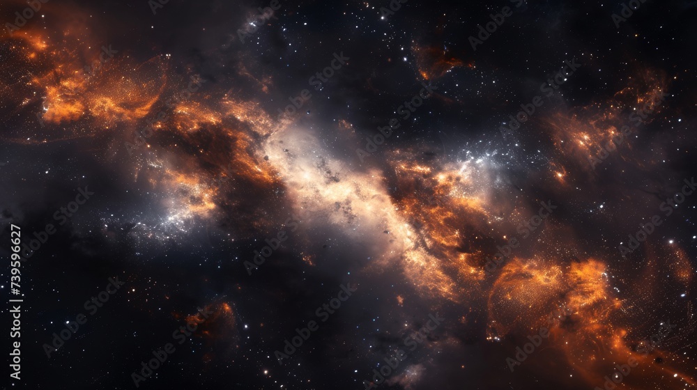 Witness a Stellar Spectacle: Behold Interstellar Clouds and Cosmic Explosions Captured in Astounding Detail and Grandeur, Each Image a Glimpse into the Sublime Majesty of the Universe's Endless Depths