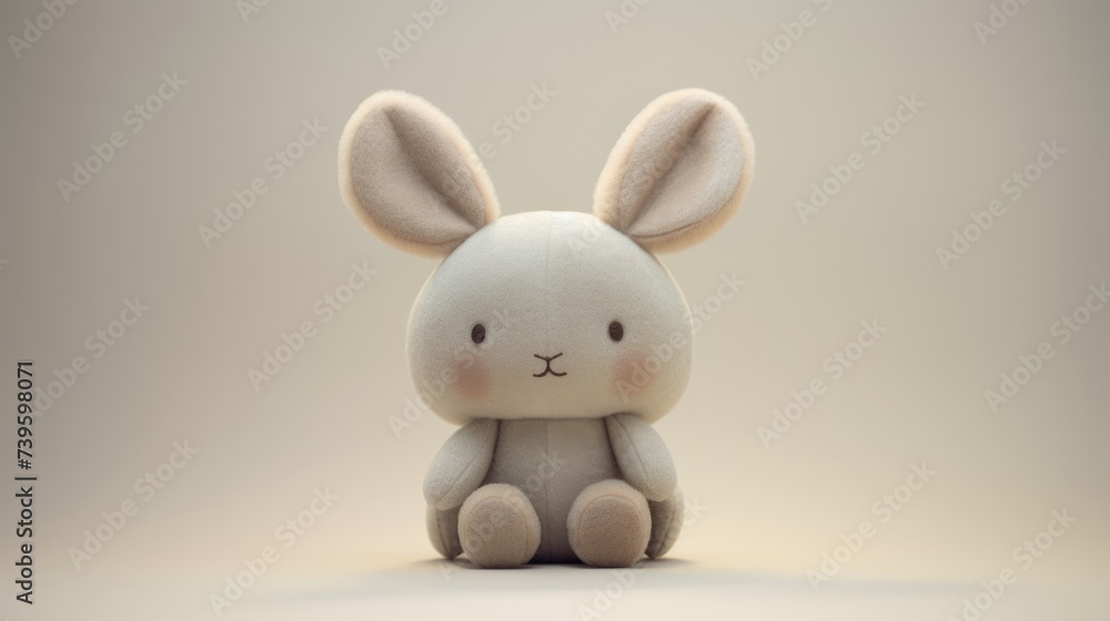 Fototapeta premium stuffed animal toy for kids, ai