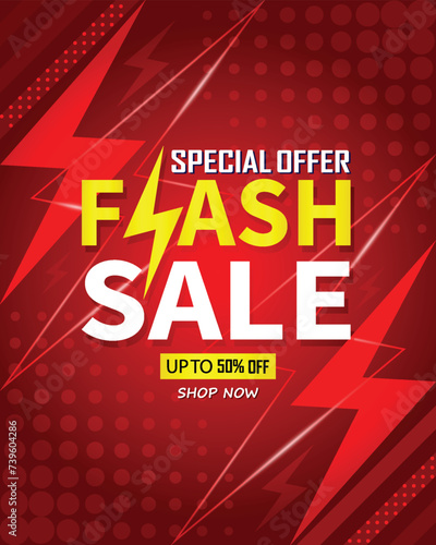Sale banner template design . Super Sale, end of season special offer banner. vector illustration.