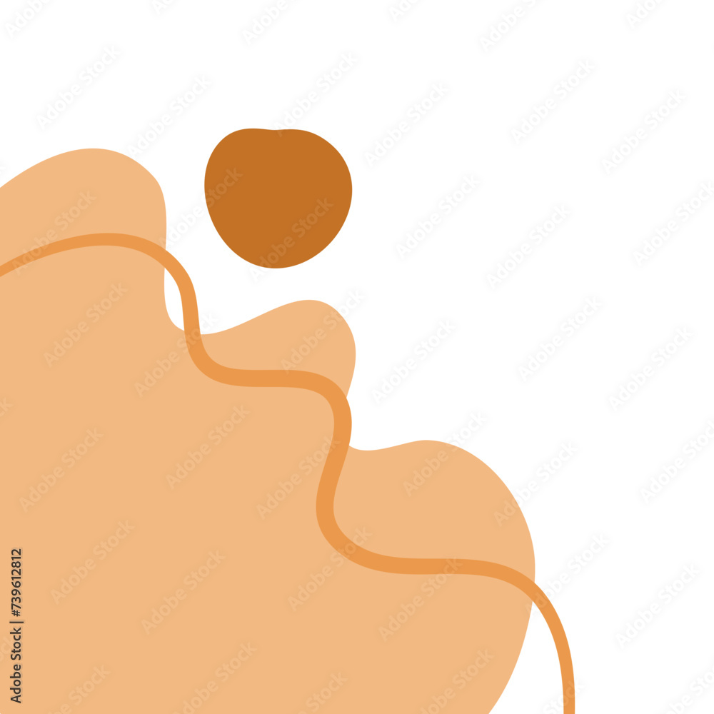 Corner Abstract Waves Border Aesthetic Vector Design Corner Abstract Waves Border Aesthetic Vector Design