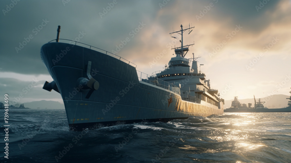 ship in the sea ship in the sea