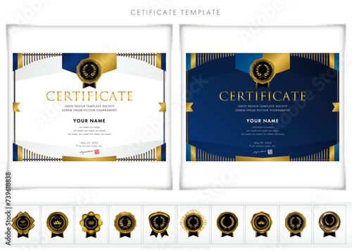 賞状１３５（横）certificate　award　表彰状　celebration