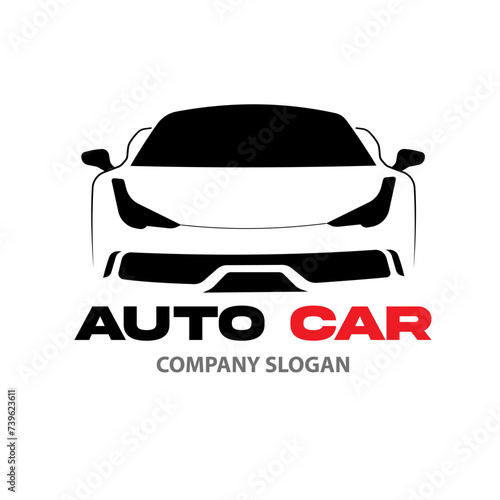 car logo silhouette front view