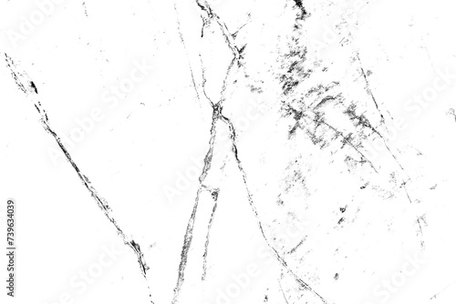 Black and white grunge background. Abstract monochrome texture of cracks, scuffs, chips, dust