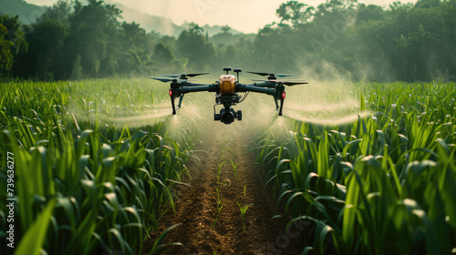 Explore the beauty of nature from a new perspective with the innovative technology of drones, capturing the vibrant colors and dynamic landscapes of summer fields in full bloom © STORYTELLER