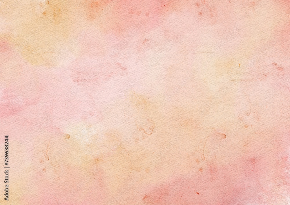 Fototapeta premium yellow pink abstract watercolor background