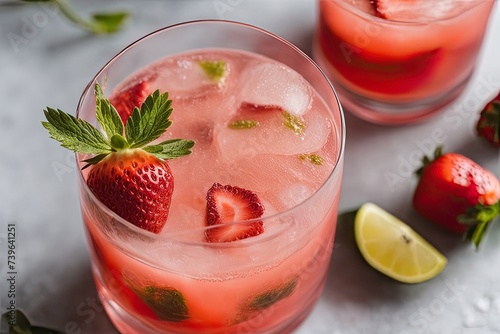 Strawberry Spritz Cocktail