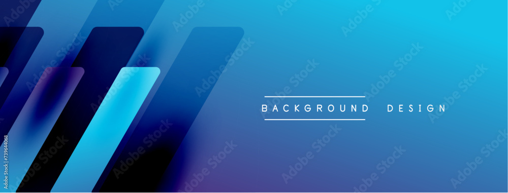 Fototapeta premium Geometric background adorned with dynamic arrows and sleek lines, forming intricate web of movement and energy, captivating the eye with its mesmerizing patterns