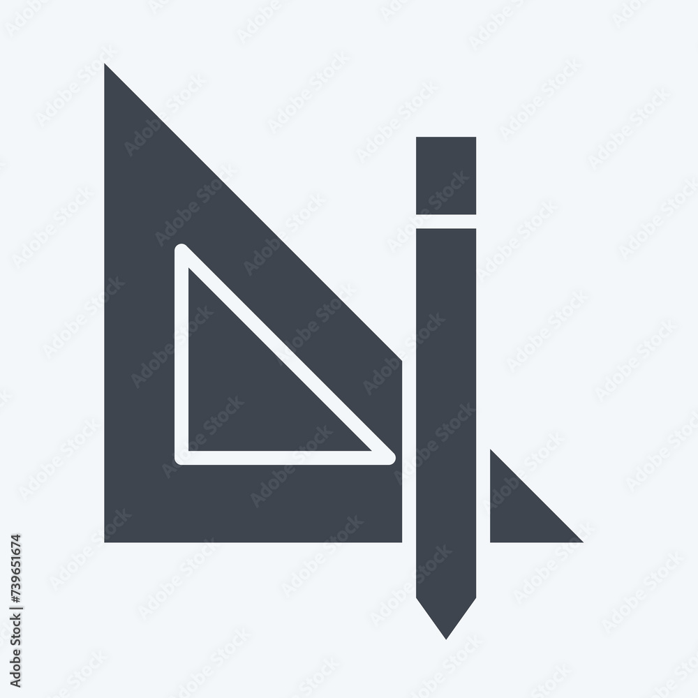 Icon Designer Tools. related to Creative Concept symbol. glyph style. simple design editable. simple illustration Icon Designer Tools. related to Creative Concept symbol. glyph style. simple design editable. simple illustration