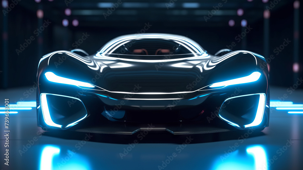 Obraz premium 4k Realistic stunning hyper car image