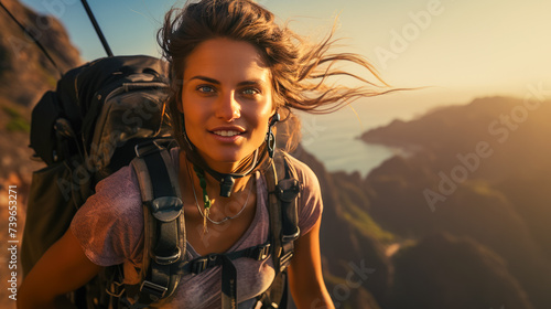 Paragliding, Aerial views, Wide-angle perspectives, Airborne emotions, Soaring adventure, Flying equipment, Coastal landscapes, Windy escapades, Thrilling heights, Extreme sports moments © Дмитрий Симаков