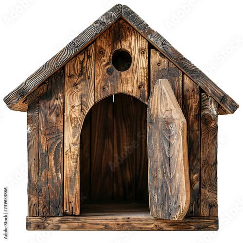 doghouse isolated on transparent background, element remove background, element for design.