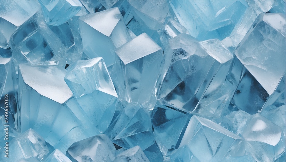 Glacial Frost Symphony Seamless Texture. AI Generated Glacial Frost Symphony Seamless Texture. AI Generated