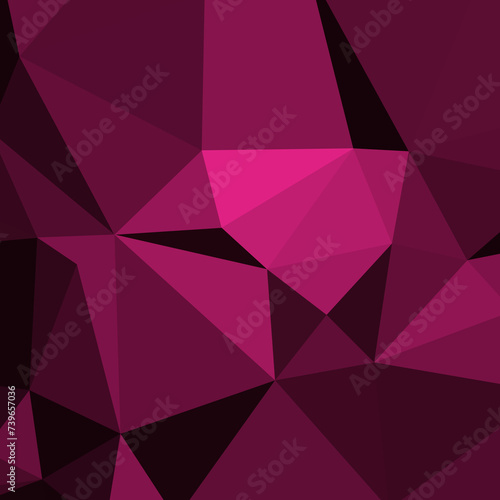 Colorful Triangle Abstract Pattern Modern Background