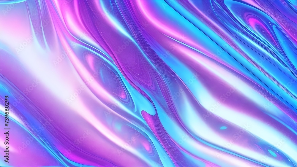 Holographic background pastel foil wrinkled colorful surface. The Hologram Background of 80s abstract foil soft texture crumpled in various colors. 90s blue sky pink pastel holographic gradient mesh Holographic background pastel foil wrinkled colorful surface. The Hologram Background of 80s abstract foil soft texture crumpled in various colors. 90s blue sky pink pastel holographic gradient mesh