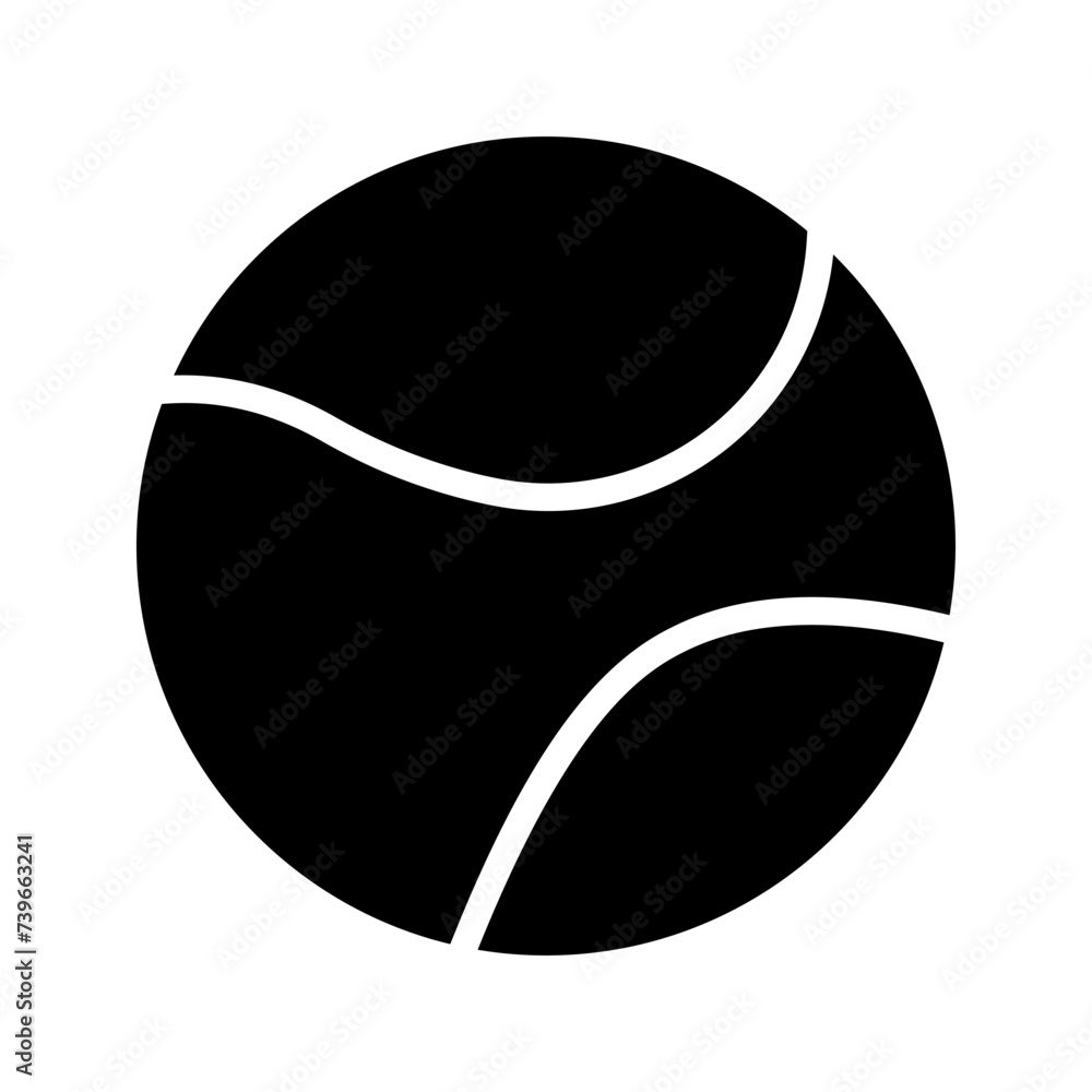 tennis ball icon color editable tennis ball icon color editable