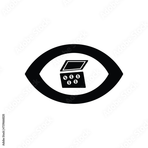 SEO, cost, impression icon