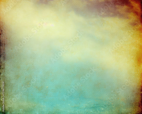 Grunge retro sky background