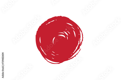 japanese flag vector illustration banner design