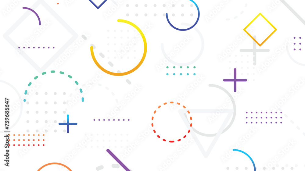 Cool geometric with minimal background design Cool geometric with minimal background design