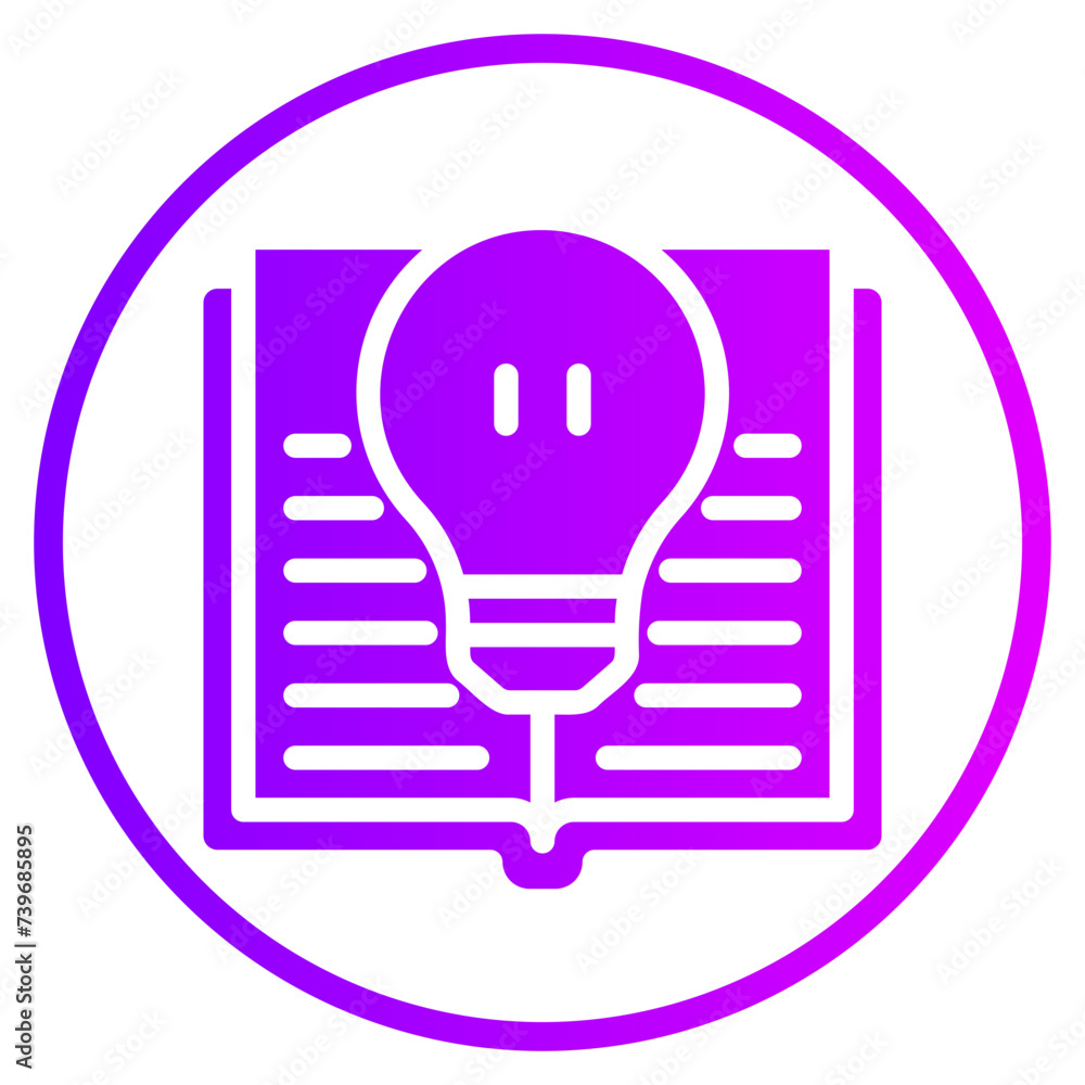 creativity gradient icon creativity gradient icon
