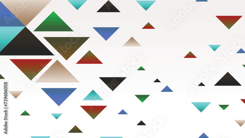 Free Download Abstract geometric shapes background with triangle - GFXLoad
