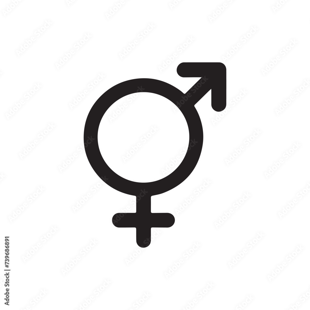 male and female symbols, gender icon male and female symbols, gender icon