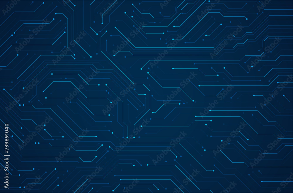 Technology circuit board background design. Communication concept.
