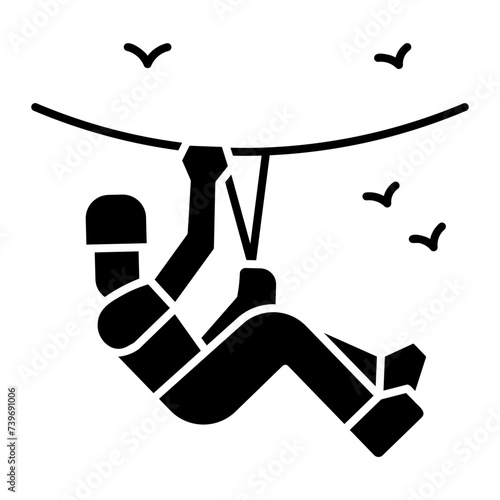 adventure sport icon