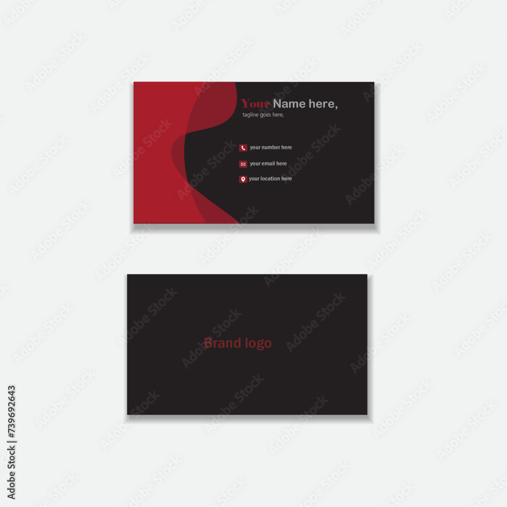 simple and creative business card design simple and creative business card design
