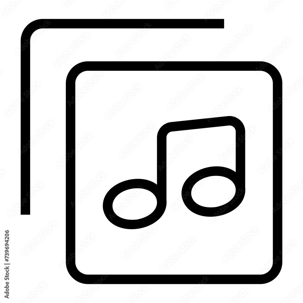 music note icon music note icon